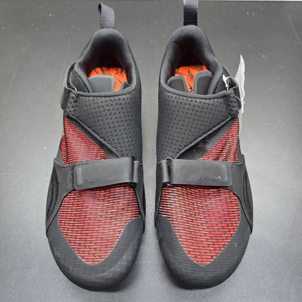 Nike SuperRep Cycle Mens 9 Indoor Cycling Shoes Black Red CW2191-008 SPD Delta